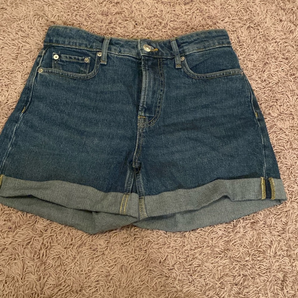 Free Assembly Rolled Jean Shorts